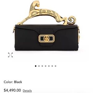 Lanvin Medium Pencil Cat Leather Bag